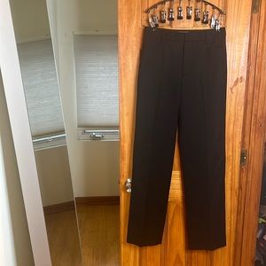 Once Worn Banana Republic black wool trousers, Size 4